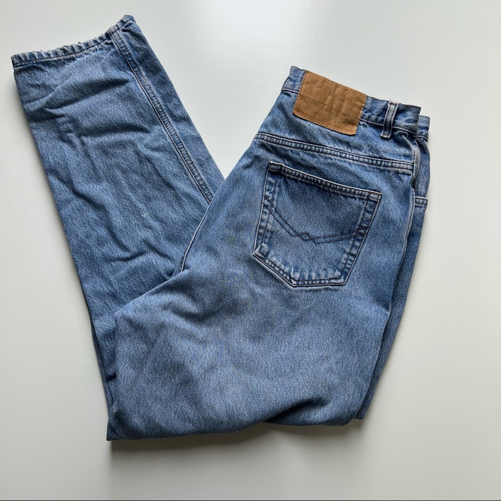 Vintage 1980s Gitano Jeans High Waist Full Leg